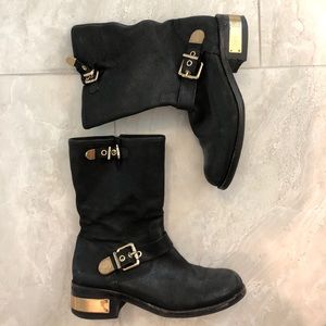 Vince Camuto Moto boot black